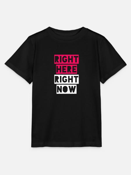 ICI ET MAINTENANT - T-shirt bio MINI CREATOR Stanley/Stella Enfant - noir