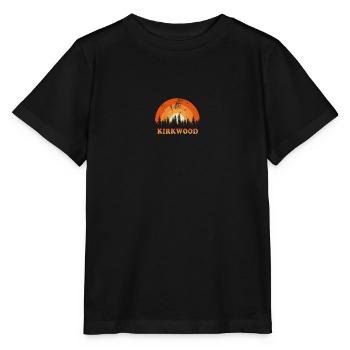 Vintage Kirkwood California Fan Retro Cool Sunset - Stanley/Stella Kinder T-Shirt MINI CREATOR  - Schwarz - Vorne - Mikhail (115cm)