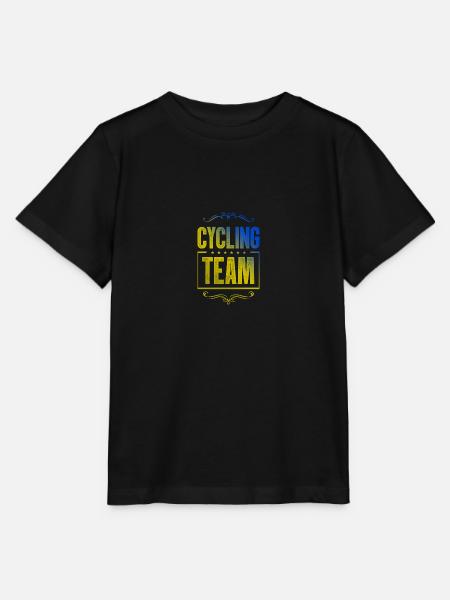 Cycling Crew - Stanley/Stella Kinder T-Shirt MINI CREATOR - Schwarz