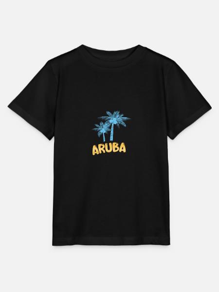 Geschenk für Aruba - Stanley/Stella Kinder T-Shirt MINI CREATOR  - Schwarz