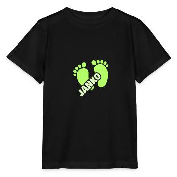 Birth of Janko - Stanley/Stella MINI CREATOR Kids’ T-Shirt - black - Front - Mikhail (115cm)