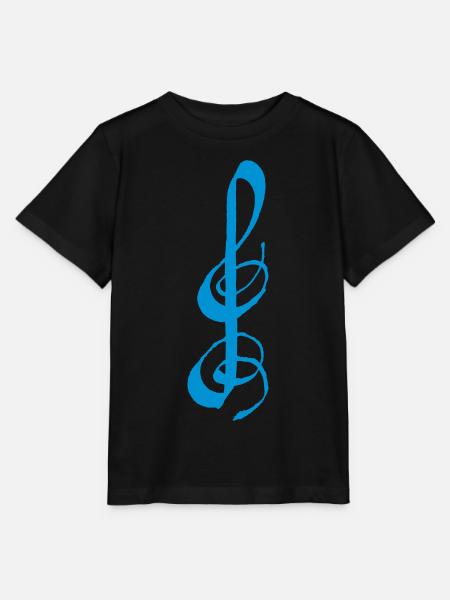 Notenschlüssel - Stanley/Stella Kinder T-Shirt MINI CREATOR - Schwarz