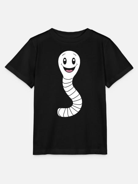 Regenwurm - Stanley/Stella Kinder T-Shirt MINI CREATOR  - Schwarz