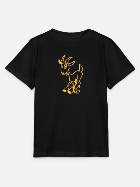 goat - Stanley/Stella Kinder T-Shirt MINI CREATOR - Schwarz