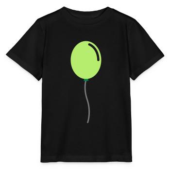 ballon - T-shirt bio MINI CREATOR Stanley/Stella Enfant - noir - Devant - Mikhail (115cm)