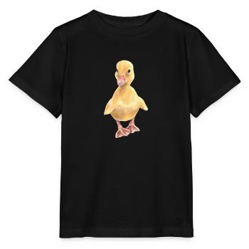 Poussin - T-shirt bio MINI CREATOR Stanley/Stella Enfant - noir - Devant - Mikhail (115cm)