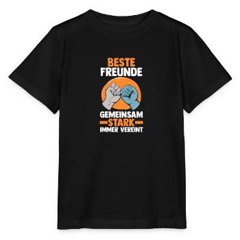 Meilleurs ami - T-shirt bio MINI CREATOR Stanley/Stella Enfant - noir - Devant - Mikhail (115cm)