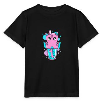 Gothique pastel - T-shirt bio MINI CREATOR Stanley/Stella Enfant - noir - Devant - Mikhail (115cm)
