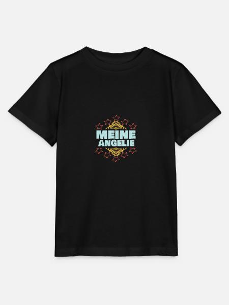 Angelie als Mädchen - Stanley/Stella Kinder T-Shirt MINI CREATOR - Schwarz