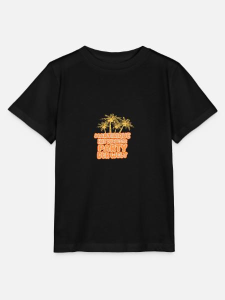 Urlaub Martinique - Stanley/Stella Kinder T-Shirt MINI CREATOR - Schwarz