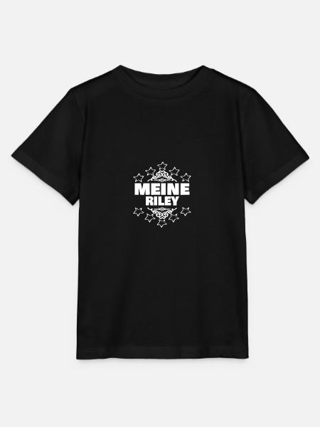 Maedchen Riley - Stanley/Stella Kinder T-Shirt MINI CREATOR - Schwarz