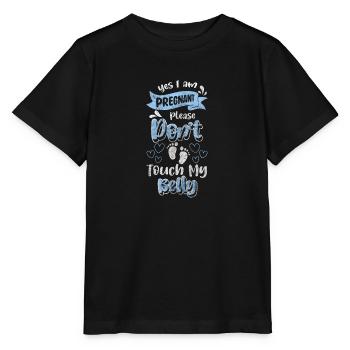 Pregnant, Childbirth, Offspring - Stanley/Stella MINI CREATOR Kids’ T-Shirt - black - Front - Mikhail (115cm)