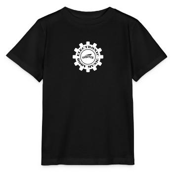 Electronic Body Music Forever EBM with Gear V2 - Stanley/Stella MINI CREATOR Kids’ T-Shirt - black - Front - Mikhail (115cm)