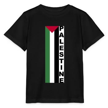 Palestine - Stanley/Stella MINI CREATOR Kids’ T-Shirt - black - Front - Mikhail (115cm)