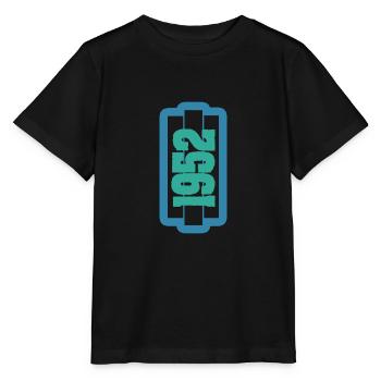 Witzig 1952 - Stanley/Stella Kinder T-Shirt MINI CREATOR  - Schwarz - Vorne - Mikhail (115cm)