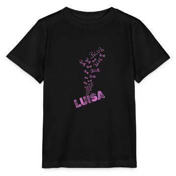 Blubbern für Luisa Wasser Wassersport - Stanley/Stella Kinder T-Shirt MINI CREATOR  - Schwarz - Vorne - Mikhail (115cm)