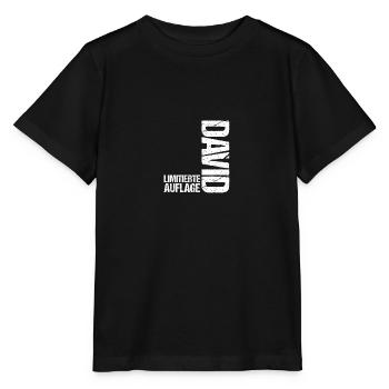 David - Stanley/Stella Kinder T-Shirt MINI CREATOR  - Schwarz - Vorne - Mikhail (115cm)