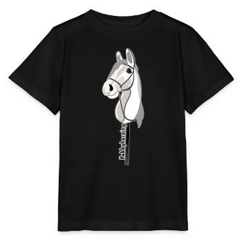 Cheval de loisir - cheval de loisir - cheval de loisir - T-shirt bio MINI CREATOR Stanley/Stella Enfant - noir - Devant - Mikhail (115cm)