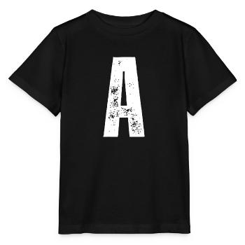 A - T-shirt bio MINI CREATOR Stanley/Stella Enfant - noir - Devant - Mikhail (115cm)