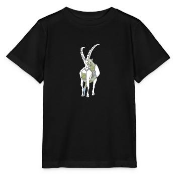 Polygon Capricorn - T-shirt bio MINI CREATOR Stanley/Stella Enfant - noir - Devant - Mikhail (115cm)