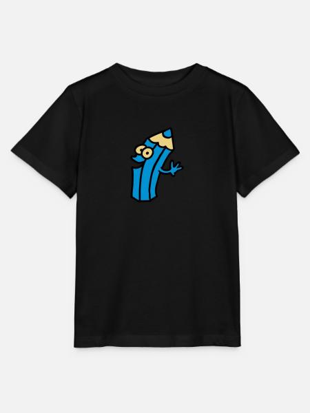 fröhlicher stift - Stanley/Stella Kinder T-Shirt MINI CREATOR  - Schwarz