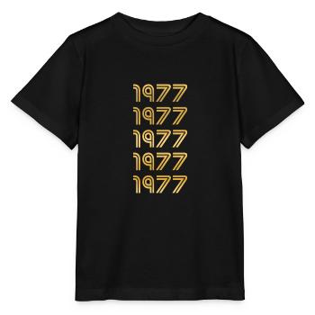 Style 1977 - Stanley/Stella Kinder T-Shirt MINI CREATOR  - Schwarz - Vorne - Mikhail (115cm)