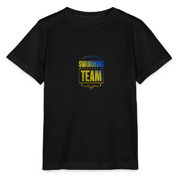 Swimming Crew - Stanley/Stella MINI CREATOR Kids’ T-Shirt - black - Front - Mikhail (115cm)