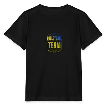 Équipe de volley-ball - T-shirt bio MINI CREATOR Stanley/Stella Enfant - noir - Devant - Mikhail (115cm)