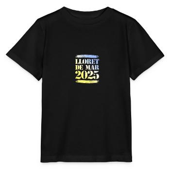 Lloret De Mar 2025 - Stanley/Stella Kinder T-Shirt MINI CREATOR  - Schwarz - Vorne - Mikhail (115cm)