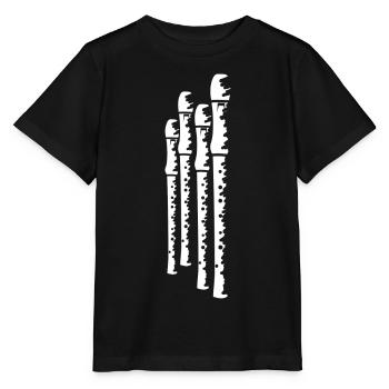 Flutes - Stanley/Stella MINI CREATOR Kids’ T-Shirt - black - Front - Mikhail (115cm)