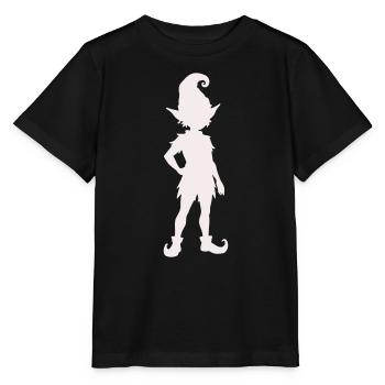 elfe- - Stanley/Stella Kinder T-Shirt MINI CREATOR  - Schwarz - Vorne - Mikhail (115cm)