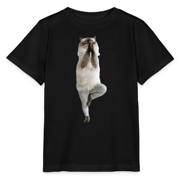 Himalaya - Stanley/Stella Kinder T-Shirt MINI CREATOR  - Schwarz - Vorne - Mikhail (115cm)