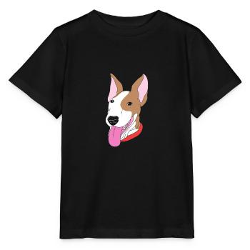 Bull terrier - Stanley/Stella MINI CREATOR Kids’ T-Shirt - black - Front - Mikhail (115cm)