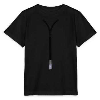 ZIP fastener - Stanley/Stella MINI CREATOR Kids’ T-Shirt - black - Front - Mikhail (115cm)