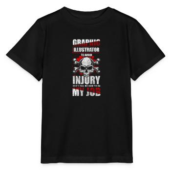 Designers, Graphics, Painters, Drawings - Stanley/Stella MINI CREATOR Kids’ T-Shirt - black - Front - Mikhail (115cm)