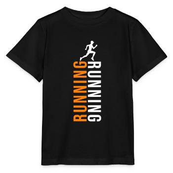 Running gift idea, running, sport, sportsman - Stanley/Stella MINI CREATOR Kids’ T-Shirt - black - Front - Mikhail (115cm)