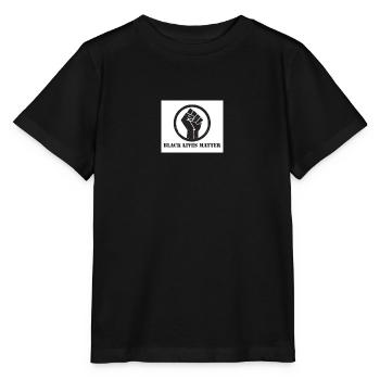 Black Lives Matter - Stanley/Stella Kinder T-Shirt MINI CREATOR  - Schwarz - Vorne - Mikhail (115cm)
