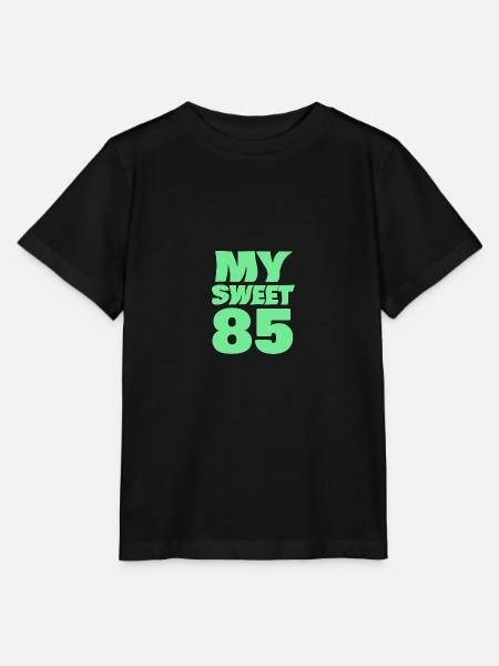 Sweet 85 - Stanley/Stella Kinder T-Shirt MINI CREATOR - Schwarz