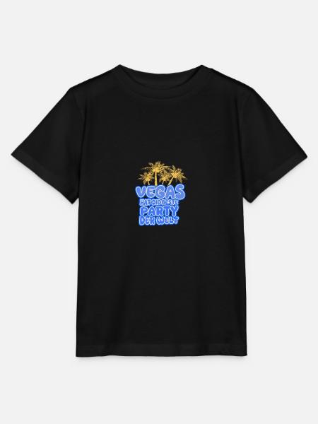 Vegas - Stanley/Stella Kinder T-Shirt MINI CREATOR - Schwarz