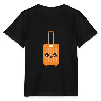Valises en fer Kawaii - T-shirt bio MINI CREATOR Stanley/Stella Enfant - noir - Devant - Mikhail (115cm)