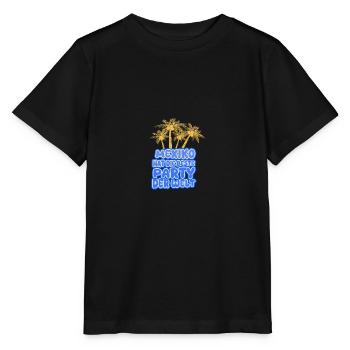 Vacances Mexique - T-shirt bio MINI CREATOR Stanley/Stella Enfant - noir - Devant - Mikhail (115cm)