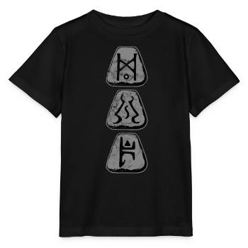 Enigma pour les joueurs - T-shirt bio MINI CREATOR Stanley/Stella Enfant - noir - Devant - Mikhail (115cm)