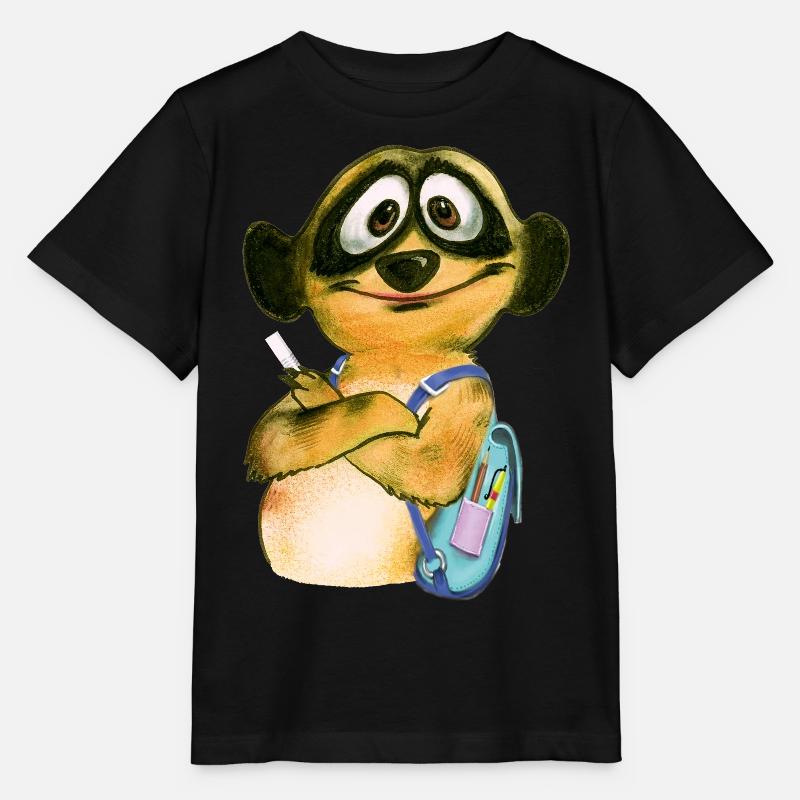 School-rascal - Stanley/Stella MINI CREATOR Kids’ T-Shirt - black