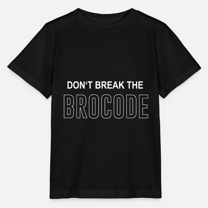 Må ikke bryde Brocode Hvordan jeg mødte din mor - Stanley/Stella T-shirt MINI CREATOR til børn - sort