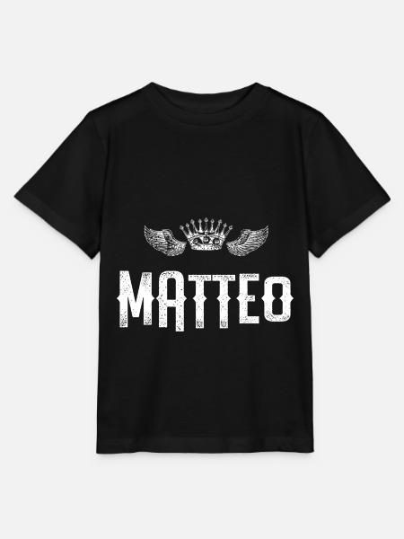 Matteo - Stanley/Stella Kinder T-Shirt MINI CREATOR - Schwarz
