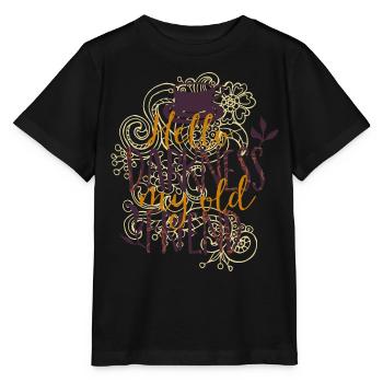 Bonjour obscurité de mon ancienne dépendance - T-shirt bio MINI CREATOR Stanley/Stella Enfant - noir - Devant - Mikhail (115cm)