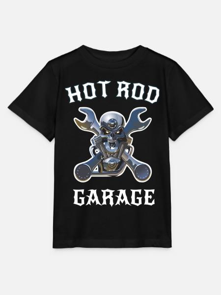 Hot Rod - Stanley/Stella MINI CREATOR T-skjorte for barn - svart