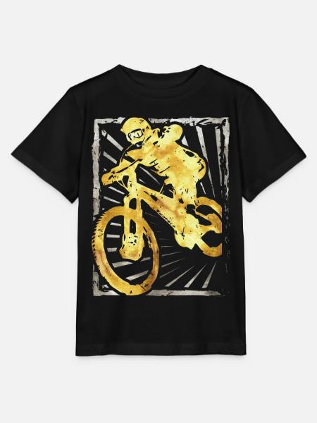 Rower górski | Kolarz górski | Rower górski | MTB - Stanley/Stella T-shirt MINI CREATOR til børn - sort