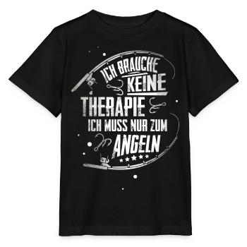Angling - Stanley/Stella MINI CREATOR Kids’ T-Shirt - black - Front - Mikhail (115cm)