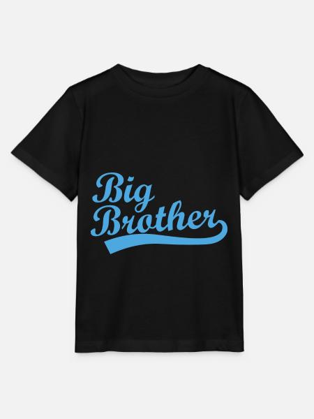 Großer Bruder - Stanley/Stella Kinder T-Shirt MINI CREATOR - Schwarz